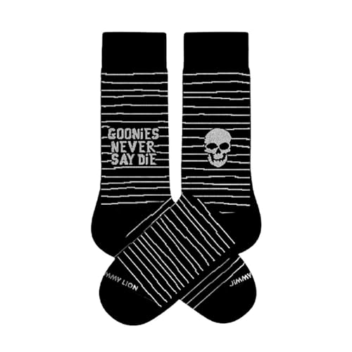 Calcetines Deportivos Jimmy Lion Goonies Never Say Die Negro - Marca: Jimmy Lion - EAN: 8436607956020 - Talla Calzado: 36-40