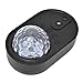Lampe de projection de vaisseau spatial, 10 combinaisons d'éclairage construites en 3 chansons musicales Lampe de projection de vaisseau spatial Alimentation USB multifonction pour pièce(le noir)