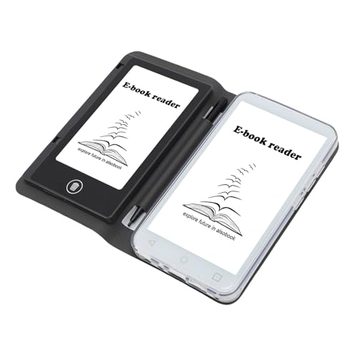 Tosuny Lector de Libros Android E de 5 Pulgadas con Almacenamiento de 2 GB de 16 GB de 16 GB, Pantalla Capacitiva HD: Cámara y Altavoz Incorporado, WiFi, Bluetooth, Compatibilidad con
