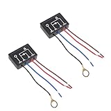 Touch Lamp Control Module, Touch Lamp Sensor Replacement Kit, Lamp Touch Dimmer Switch 3 Way Dimming Function Touch, Lamp Switch Touch Dimmer Switch for Lamp Fit for Dimmable Bulbs（2Pcs）