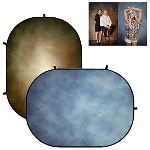 Kate Faltbarer Fotohintergrund – 1,5 X 2 M, Doppelseitig, Aus Knitterfreier Mikrofaser Für Studio Oder Zuhause