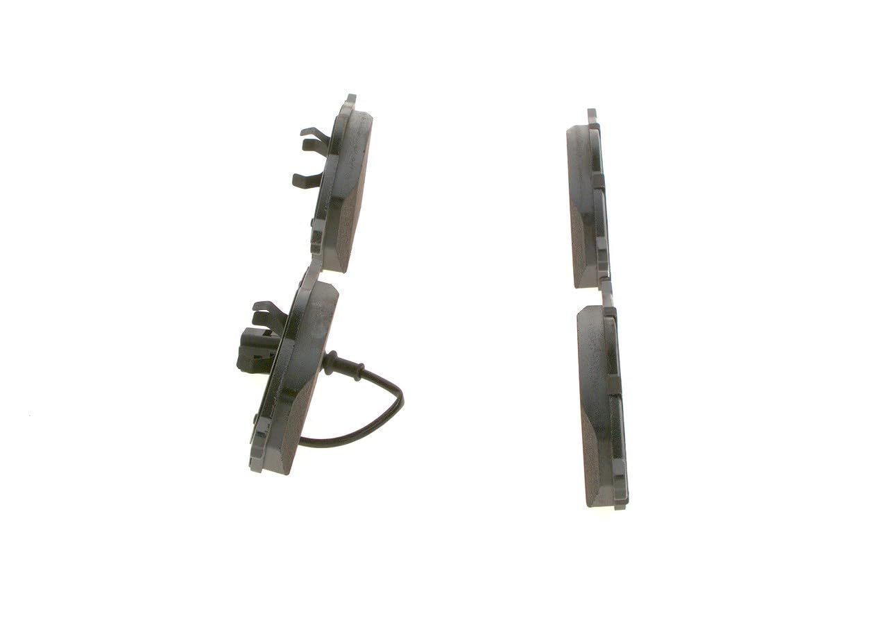 BOSCH Kit Pastiglie Freno Anteriori Con Sensore Usura - Low-Metallic 0 986 466 346 - Compatibile Con Renault Twingo, Clio, Super 5, Rapid