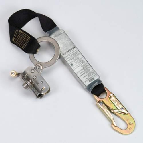MSA Fall Arrester Rope Grab SureStop ShockAbsorbing Lanyard & LC