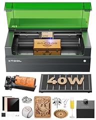 [Unbeatable Power & Productivity] With a powerful 40W (40,000mW) laser, this advanced laser cutter and engraver machine slices through 18mm cherry wood as easily as butter in a single pass. Engrave at blazing speeds up to 600mm/s on a spacious 23.93"...