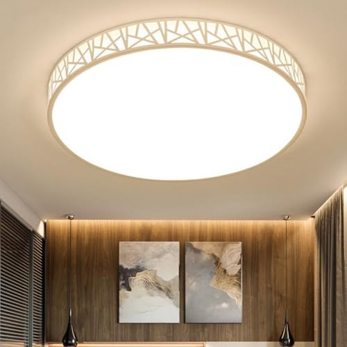 Plafonnier LED variable pour adapter la lumière du salon au bureau