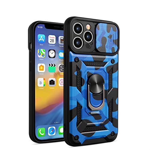 Étui de téléphone blindé camouflage KANUZ pour iPhone 13 12 11 Pro Max