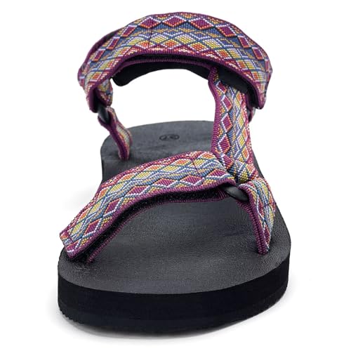Image of Women's Sandals Casual Summer Sandals for Women with Arch Support Yoga Mat Insole Lightweight Water Shoes Outdoor