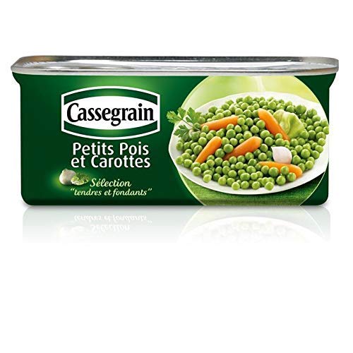 CASSEGRAIN - Petits Pois Et Carottes 130G - Lot De 2 - meilleure offre