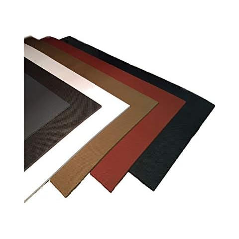 SoleTech Diamond 50-55 Durometer Soling Sheet, 18" x 36" (12 Iron, 6mm, 1/4", Black) Cover