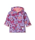 Hatley Girls Printed Raincoat Raincoat, Violet Butterflies, 2 Years