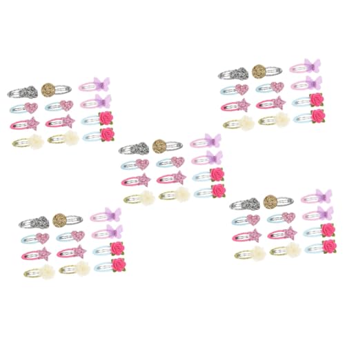 Clips à cheveux pour barrettes cartoon pour des sourires colorés