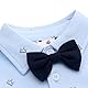 Famuka Baby Junge Anzug Taufe Hochzeit Festanzug baby Fotoshooting Festliche Babykleidung (12 Monate, Blau)