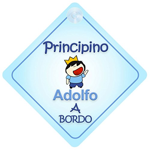 Principino Adolfo / adesivo bimbo / bambino /