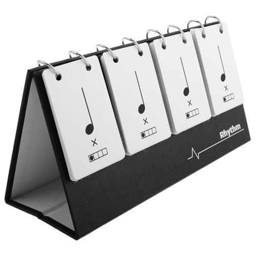 HEMOTON Rhythmus-übungskarten Notenkarten Für Musikunterricht Lernkarten Für Musikanfänger Zum Rhythmus Und Notentraining Hilfsmittel Für Rhythmusunterricht