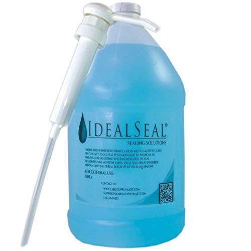 PB 608-0 E-Z Seal Sealing Solution Compatible Half Gallon of Sealing Solution with Heavy Duty Pump Compare to PB EZ Seal Solution # 608-0 (64 oz) DM Series Mailing Systems