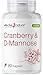 Produktbild effective nature - Cranberryextrakt & D-Mannose - 90 vegane Kapseln - Komplex in Idealer Kombination
