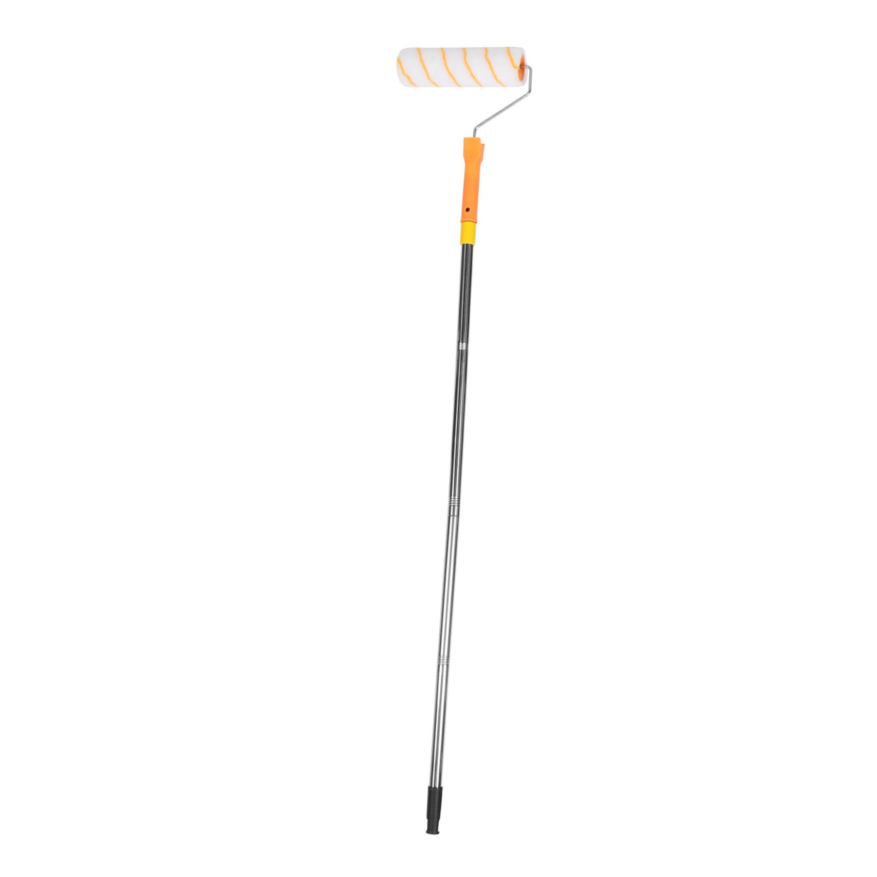 WOONEKY Rullo per Pittura con Asta Telescopica, Impugnatura Ergonomica, Plastica e Acciaio Inox, per Dipingere Pareti e Casa