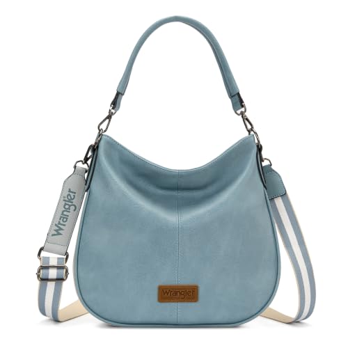 Image of Wrangler Hobo Bags Crossbody Bag for Women Shoulder Purse Handbags with Adjustable Strap
