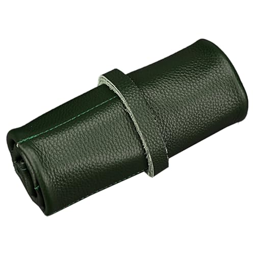 本革時計ロールトラベルケース 機械式腕時計用 洗練されたソフトライニング 時計収納スリーブ -