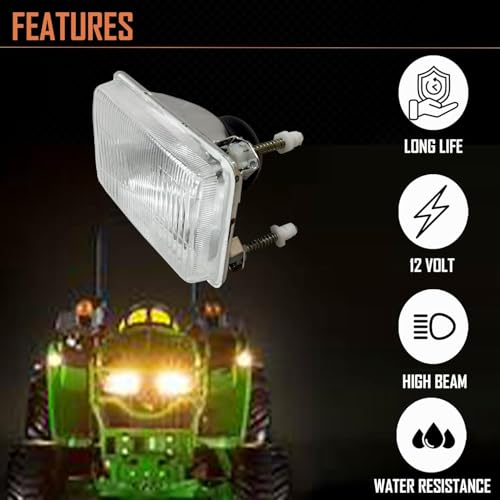 Bloc ampoules 12V tracteur John Deere 6400 7600 phare cassé solution rechange
