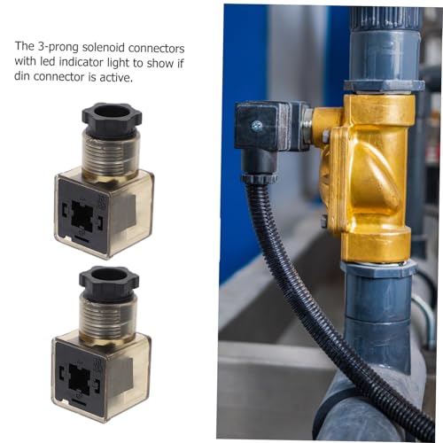 Solenoides hidráulicos con caja de conexión electromagnética y conector de bobina 4