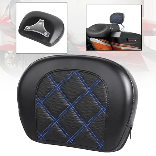 Dossier passager arrière moto support coussin Touring Electra