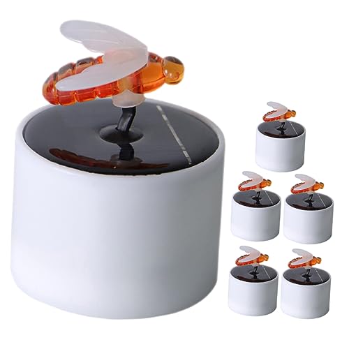 Chauffe-plat design abeille LED en PP étanche lot de 6 autonome