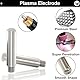 EATBALE SG-55 AG-60 WSD-60 0.8mm/ 0,030 Zoll Plasmaschneider Schneidbrenner Düsen Verbrauchsmaterial, 10 x Düsen, 10 x Elektroden, 2 x Abdeckhaube, 2 x Isolationsblöcke (24 Stück)
