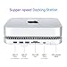 RayCue Mac Hub & Stand with SSD - Type-C, USB 3.0/2.0 Ports, Card Readers - Fits 2.5 Inch SSD, for Mac Studio, Mac Mini M1/M2