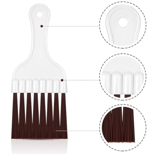 XURJUMI 2 Stück Lamellenkamm,Kondensator Kamm Trockner,Bürste Für Klimaanlage Reiniger,Reinigung Reinigungsbürste,Wärmepumpentrockner,Kondensatoren Edelstahl Heizkörper,Klimaanlagen