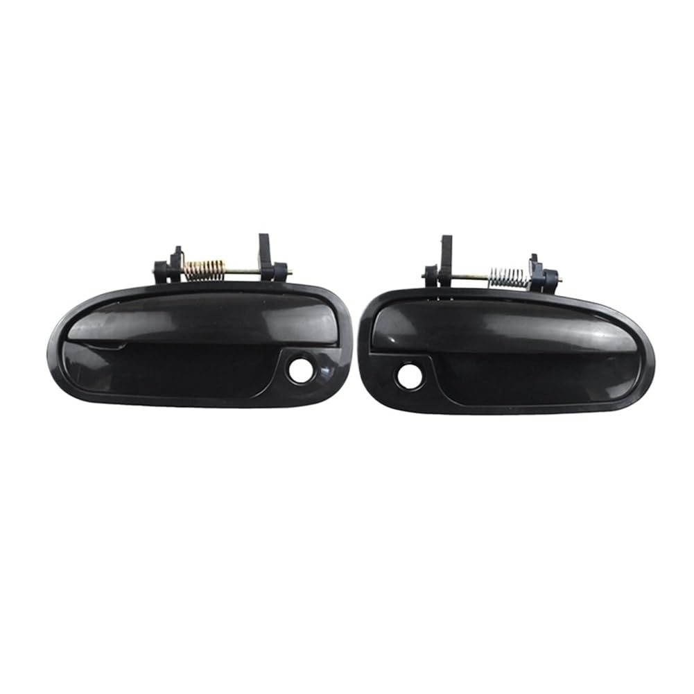 BIKKJBK Car Vehicle Door Handle 2PCS / LOT Front Rear Car Outside Exterior Door Handle for Civic EK3 1996 1997 1998 1999 2000