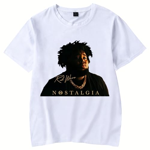 Tour Shirt Face Vintage Merch Tshirt Rapper Graphic Tee for Men Women White