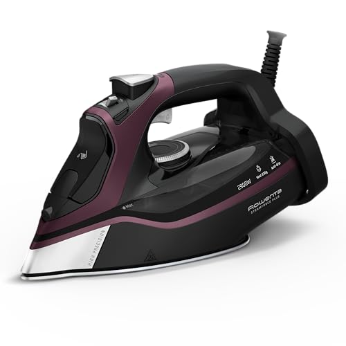 Rowenta Steamforce DW9413 Fer à repasser à vapeur avec semelle Microsteam HD Profil 2900 W 45 g/min Puissance de vapeur continue 230 g/min Répartition...