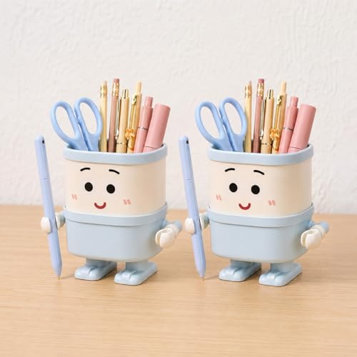 HomeEssentials Cute Cartoon Desk Organizer Pen Holder for Kids & ...