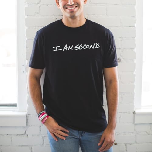 I Am Second t-Shirt Short Sleeve Unisex Black Shirt2
