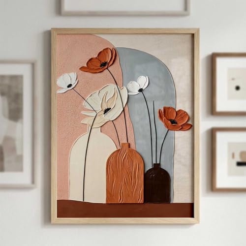 Image of kotart Aesthetic Art Home Decoration Painting | Paintings With Frame For Living Room Bed Room Hotel Wall Decor Digital Reprint (14X20 inch)