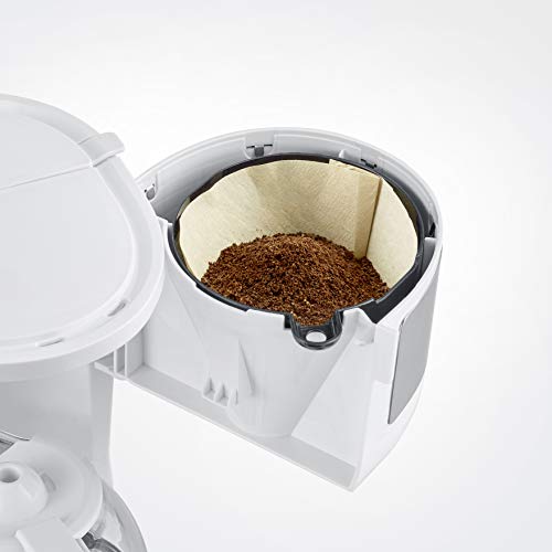 SEVERIN 4809-000 KA 4809 Kompakt Filterkaffeemaschine, 750, 500 milliliters, Edelstahl-gebürstet/weiß – Bild 5
