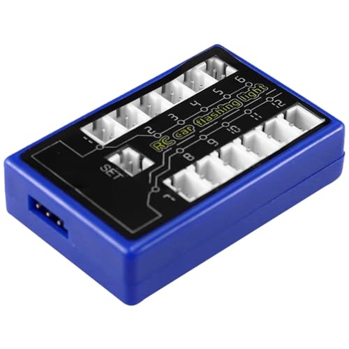 Luces Estroboscópicas RC con Brillo Destellante Kit de Iluminación Intermitente Tamiya y Axial 6
