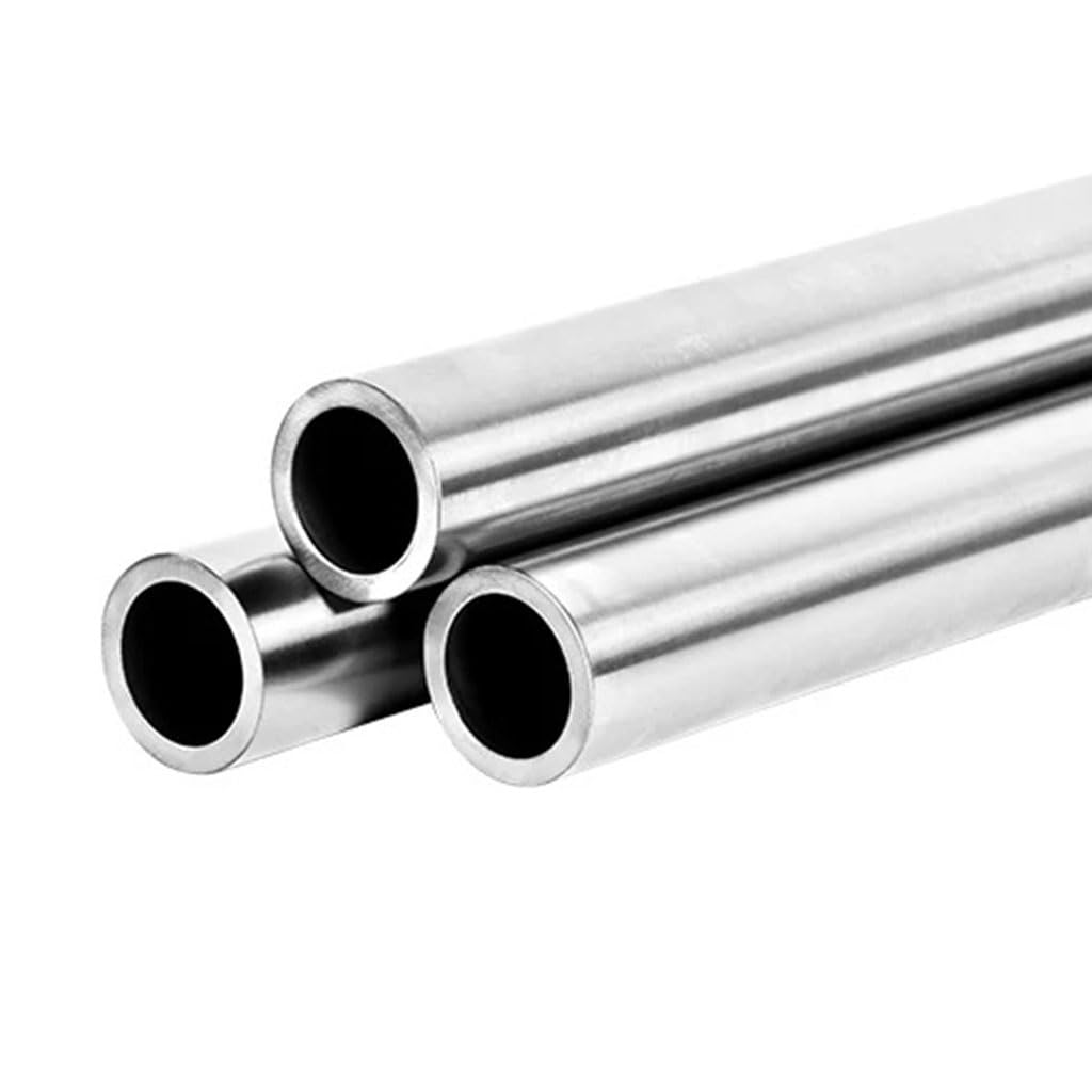 2pcs 304 Stainless Steel Hollow Tubes - Industrial Grade, Outer Diameter 10mm-25mm, Length 100mm-500mm(25mmx17mmx500mm)
