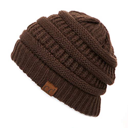 C.C Exclusives Cable Knit Beanie - Thick, Soft &...