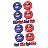 Shuffleboard-pucks für im innenbereich – produkt ist klein und einfach zu verstauen und zu verwenden und eignet sich alle tisch-shuffleboard- und curling-spiele