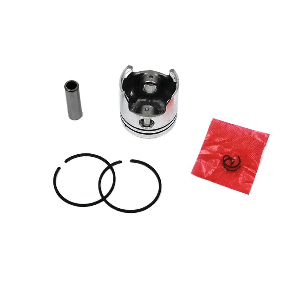 Clips de Pasador de Anillo de pistón de 39 mm de Culo Compatible con T200 2 tragatones para el Motor se Adapta a Las Herramientas de jardín de la Cadena de Corte Piezas