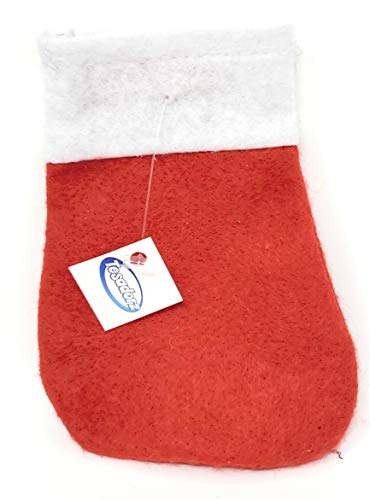 Tesadorz Gift Stocking and Holiday Time 2020 Snowflake Christmas 20 inch Plush Teddy Bear (Girl with Teal Dress)