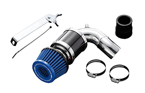 ZERO-1000(ゼロセン) エアクリーナーキット 【パワーチャンバー タイプ2】 ホンダ フィット GE6-9 (ブルー) 102-H017B