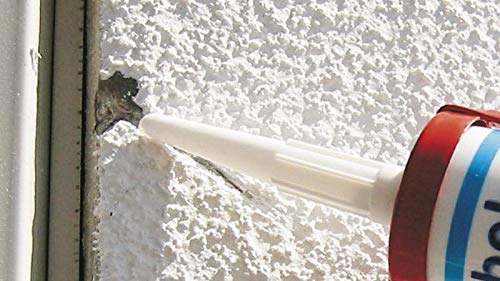 beko Strukturdicht 310 ml weiß-strukturiert, Körnung 3 grob Putz-, Fassade-, Mauerwerk Rissabdichtung 230 333