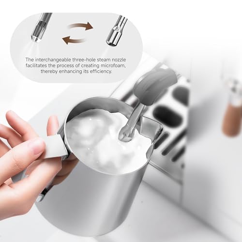 Image of HIBREW H13 Dual Thermoblock Espresso Machine for Home Baristas