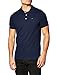 Produktbild Tommy Jeans Herren Original Fine Pique Polo Shirt, Blau (Black Iris 002), L EU