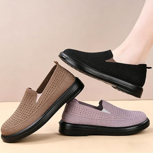 Mocasines clásicos de punto para mujer con un diseño elegante y sofisticado 5