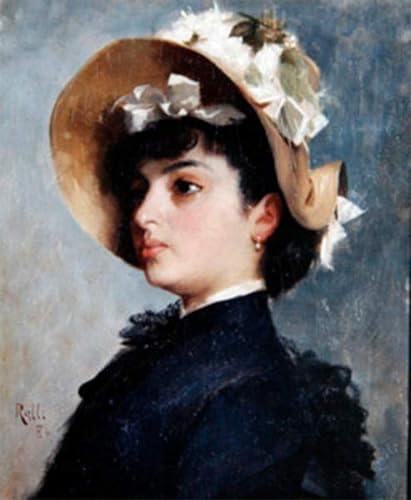 Retrato de Theodore Jacques Ralli para decorar salones elegantes con cuadros de 60x90cm