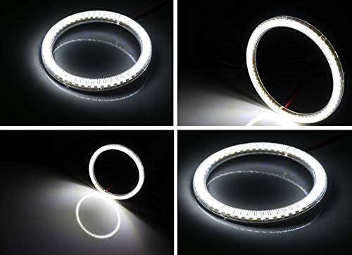 Ijdmtoy 7000K Xenon White Led Angel Eye Halo Rings Kit Compatible With 2007 2008 Acura Tl Or Tl Type-S (Retrofit Required) #TOP2